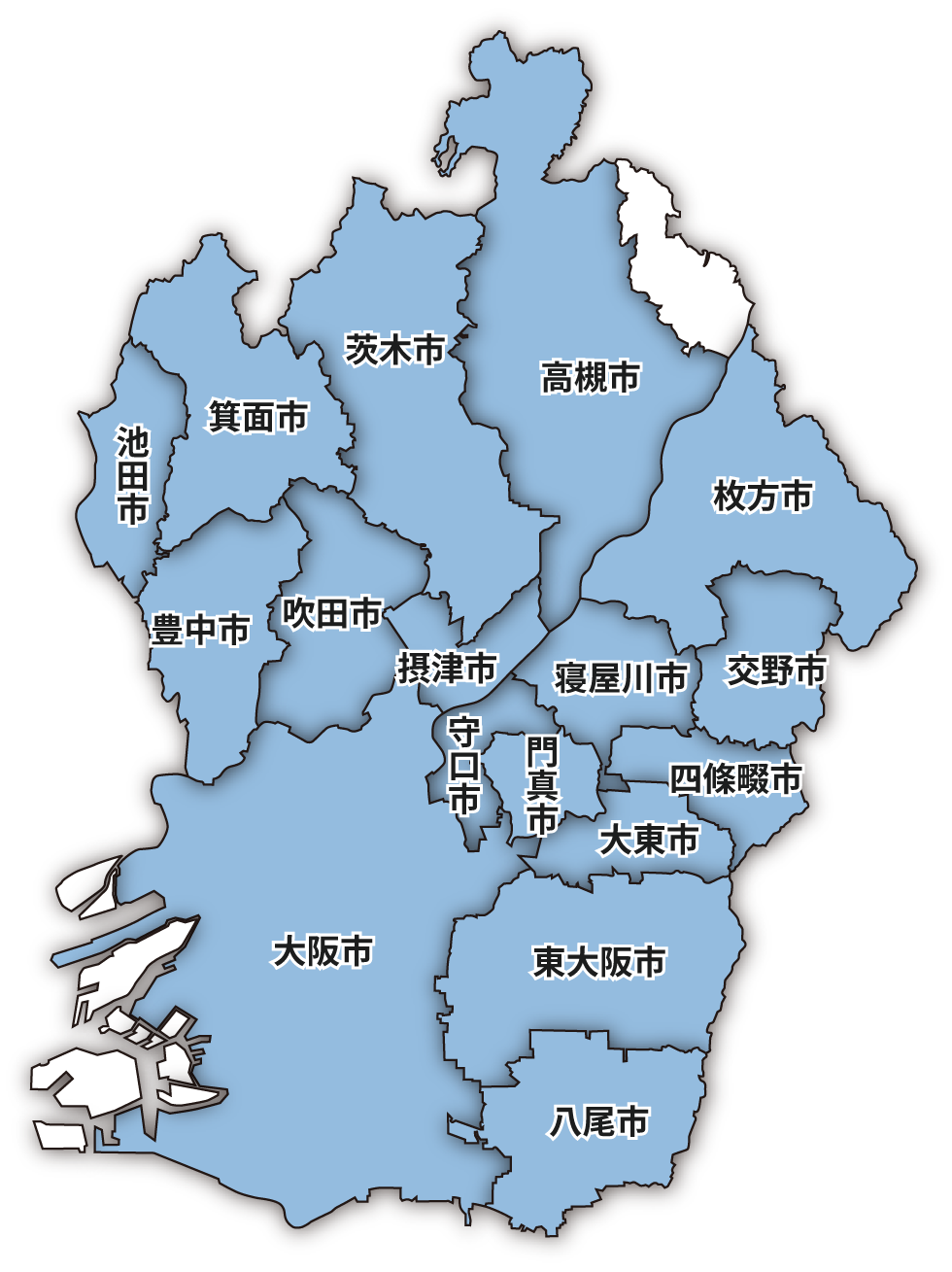 買取対応エリア