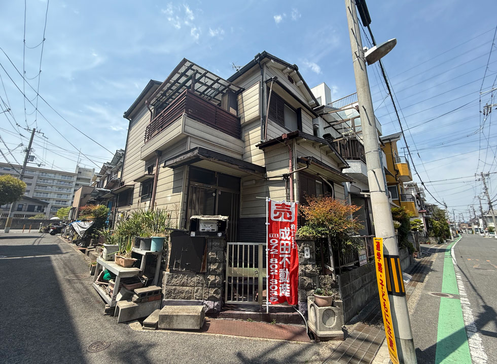 残置物のある一戸建て